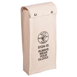 Klein Tools 5124-15 15 x 8 Inch Glove Bag, No. 8 Canvas
