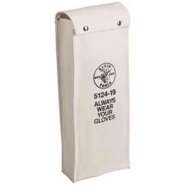 Klein Tools 5124-19 19 x 8 Inch Glove Bag, No. 8 Canvas