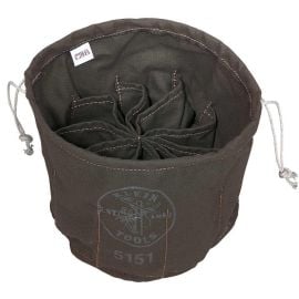 Klein Tools 5151 Ten Compartment Drawstring Bag