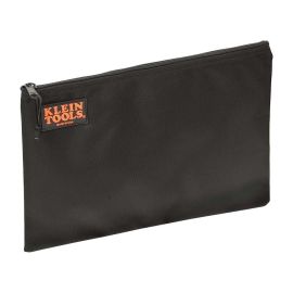 Klein Tools 5236 12 X 17 Inch Contractor's Zipper Portfolio, Cordura Ballistic Nylon, Black