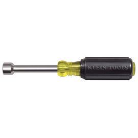 Klein Tools 630-1/2M Nut Driver Magnetic Cush Grip 1/2 x 3 Inch Hollow Shaft