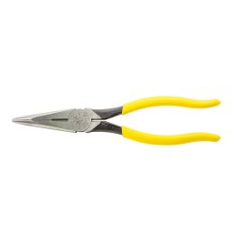 Klein Tools D203-8 8-5/16 Inch Long Nose Pliers HD Side Cutters