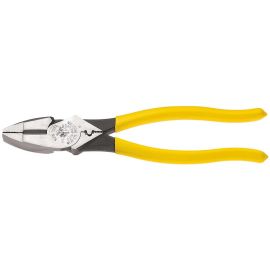 Klein Tools D213-9NE-CR 9-1/4 Inch Crimping Die Hi-Leverage NE Side-Cutting Pliers