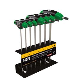 Klein Tools JTH67T 7 pc 6 Inch Torx Journeyman T-Handle Set with Stand