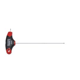 Klein Tools JTH6E06BE 3/32 Inch Hex Ball-End Journeyman T-Handle 6 Inch (152 mm)