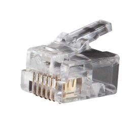 Klein Tools VDV826-600 Telephone Plug - RJ11 - 6P6C ( 25 / Pack)