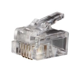 Klein Tools VDV826-601 RJ11 - 6P4C Telephone Plug (25 / Pack)