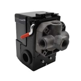 Superior Electric LF10-4H Pressure Switch - 1/4 inch FPT Four Port Bend Lever Switch 20 Amps 85-125 PSI Fits Dewalt Hitachi Emglo Makita Porter Cable Ridgid Rolair Air Compressors