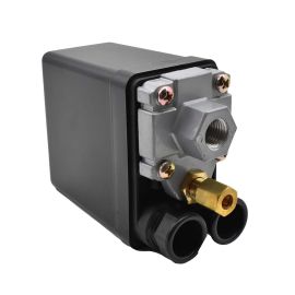 Superior Electric LF10-L1H Pressure Switch - 1/4 inch FPT Single Port - Push Pull Switch 20 amps 95-125 PSI fits Dewalt Hitachi Emglo Makita Porter Cable Ridgid Rolair Air Compressors
