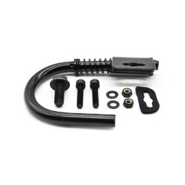 Superior Parts M745RB Spring Loaded Rafter Hook/Retractable Nail Gun / Saw Hanger with UNIVERSAL BRACKET for Hitachi NR83A, NR83A2, NR90AE and Skil Worm Drive Saw (HD77) – U-SHAPED “BLACK”