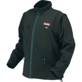 Makita DCJ200Z2XL 18V LXT Lithium-Ion Cordless Heated Jacket (Jacket only), Black, 2XL
