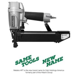 Metabo HPT N5010AM 2 Inch 16 Ga Medium 1/2 Inch Crown Stapler
