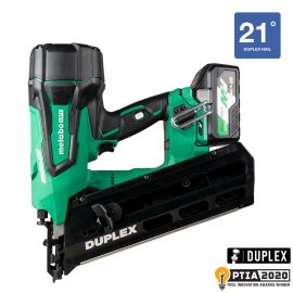 Metabo HPT NR3675DDM MultiVolt™ 36V 3-1/2 Inch 21° Cordless Duplex Nailer