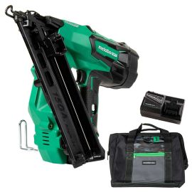 Metabo HPT NT1865DMASM 18V Brushless Li-Ion 15-Gauge Angled Finish Nailer (3.0cAh x 1)