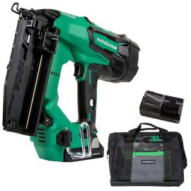 Metabo HPT NT1865DMSM 18V Brushless Li-Ion 16-Gauge Straight Finish Nailer (3.0cAh x 1)