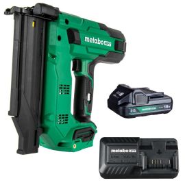 Metabo HPT NT1850DGM 18V MultiVolt 18-Gauge Compact Brad Nailer (1 x 2.0Ah)