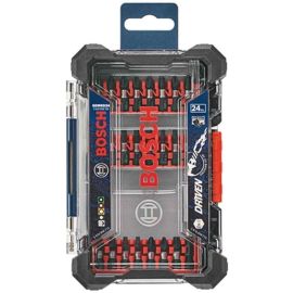 Bosch SDMSD24 Driven Impact Screwdriving Custom Case Set - 144 Pieces