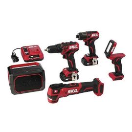 Skil CB736801 PWRCore 12™ Brushless 12V 5-Tool Combo Kit