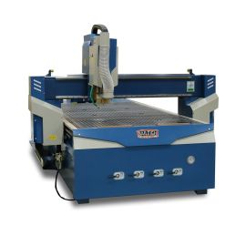 Baileigh WR-84V-ATC 220V 3Ø 4'x8' CNC Router Table, Vacuum Table w/ Pump, 10HP Spindle, 4pc ATC, and Software Package