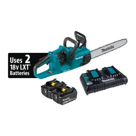 Makita XCU04PT 18V X2 (36V) LXT Lithium‑Ion Brushless Cordless 16 Inch Chain Saw Kit (5.0Ah)