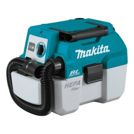 Makita XCV11Z 18V LXT® Lithium-Ion Brushless Cordless 2 Gallon HEPA Filter Portable Wet/Dry Dust Extractor/Vacuum (Tool Only)