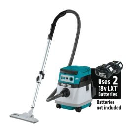Makita XCV23Z 18V X2 (36V) LXT® Lithium‑Ion Brushless Cordless 4 Gallon Wet/Dry Dust Extractor/Vacuum, Tool Only