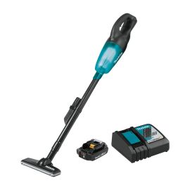 Makita XLC02R1B 18V LXT Lithium‑Ion Compact Cordless Vacuum Kit (2.0Ah)