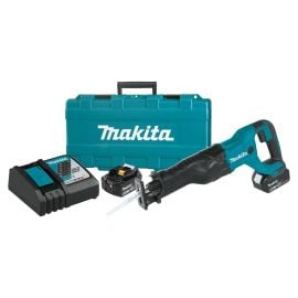Makita XRJ04T 18V LXT Lithium‑Ion Cordless Recipro Saw Kit (5.0Ah)