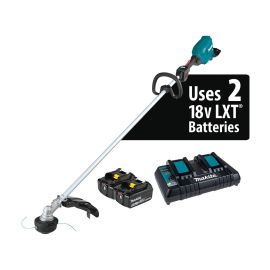 Makita XRU18PT 18V X2 (36V) LXT Lithium-Ion Brushless Cordless String Trimmer Kit (5.0Ah)