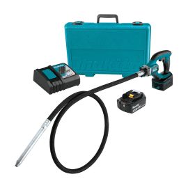 Makita XRV02T 18V LXT Lithium-Ion Cordless 8' Concrete Vibrator Kit (5.0Ah)