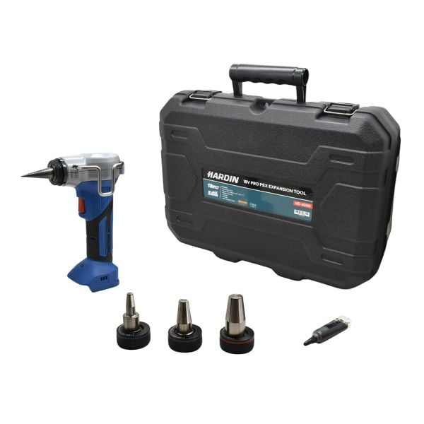 Hardin HD-8200 18V Cordless PEX-A Expansion Tool Kit with LockSeal