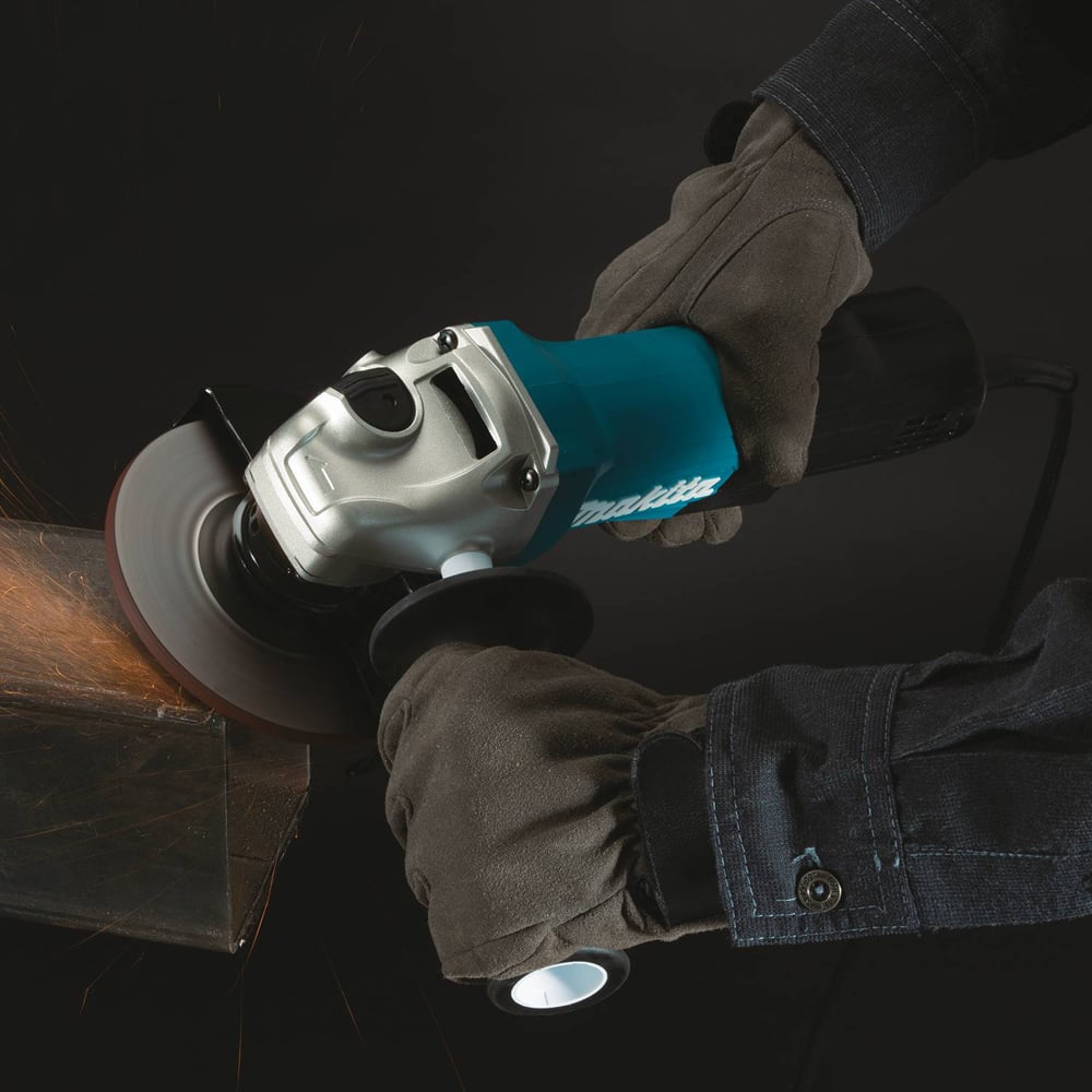 Makita GA5052 4‑1/2 Inch Inch Paddle Switch Angle Grinder, with AC/DC  Switch