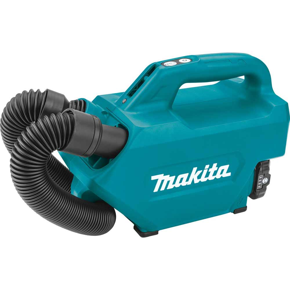 Makita LC09A1 12V max CXT® Lithium-Ion Compact Cordless Vacuum Kit, bag,  with one battery (2.0Ah)